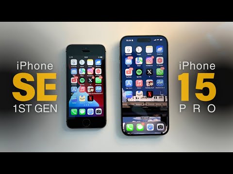 iPhone SE 1st Gen vs iPhone 15 Pro Speed Test: You Won't Believe The Results