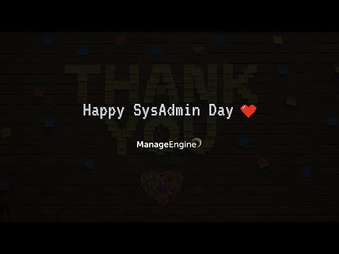 Celebrating SysAdmins | SysAdmin Day 2023
