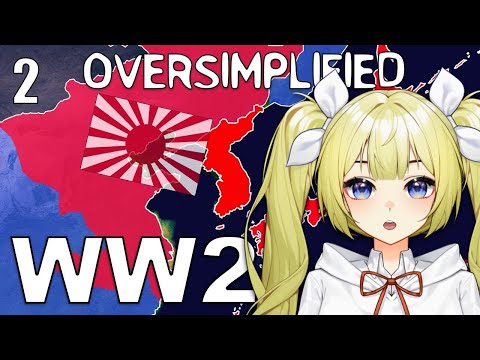 VTuber Reacts to WW2 Oversimplified