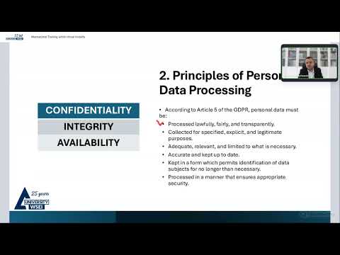 7 years of GDPR - lecture (virtual mobility) by Dr Łukasz Wojciechowski, Associate Professor