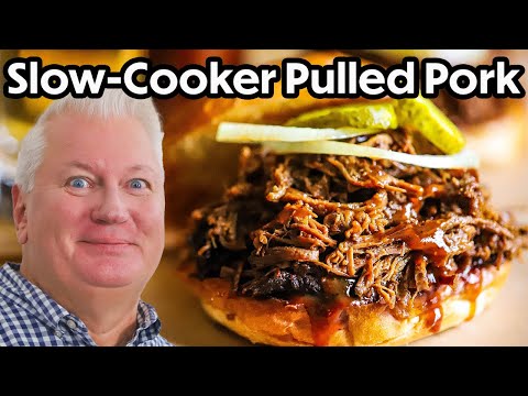 Slow-Cooker PULLED PORK Recipe - AMAZING!