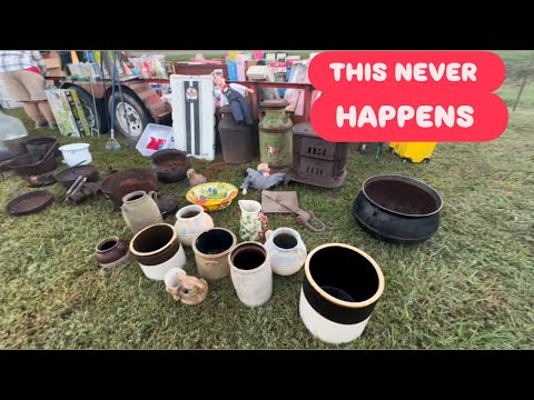 I Couldn't Stop Buying  From This Table / RARE FINDS at This Flea Market / 441 PEARSON GA Vlog