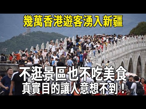 幾萬香港遊客湧入新疆，不逛景區也不吃美食，真實目的讓人意想不到！