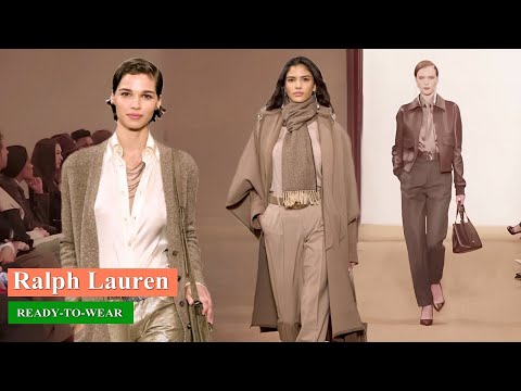 Ralph Lauren New York Fashion Fall 2024 Winter 2025 | Clothing & Accessories