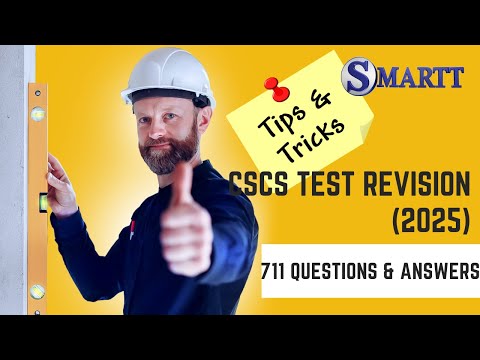 CSCS Test Revision (2025) | Full 711 Questions & Answers Including Mock test