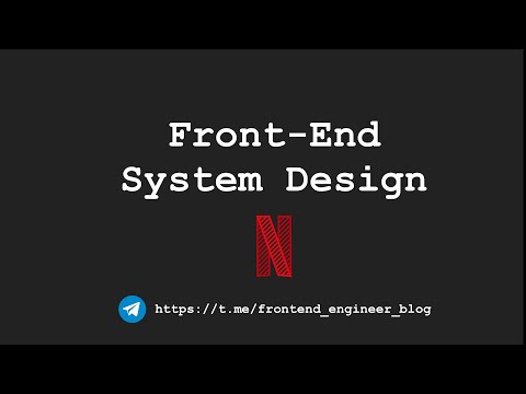 [Front-End Product Design] - Netflix