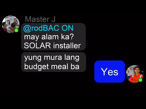 SOLAR INSTALLER - Quality, Mura at Mabilis (Panoorin Bago Magpa-Install)