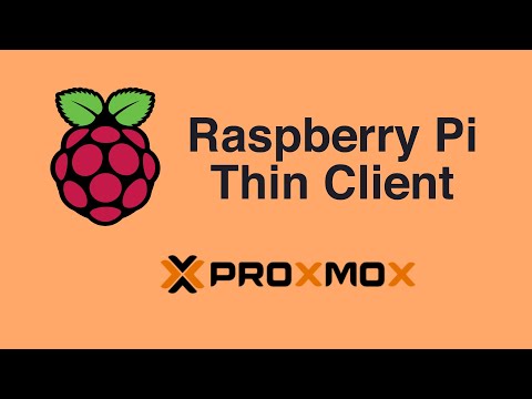 Raspberry Pi THIN CLIENT for Proxmox VMs