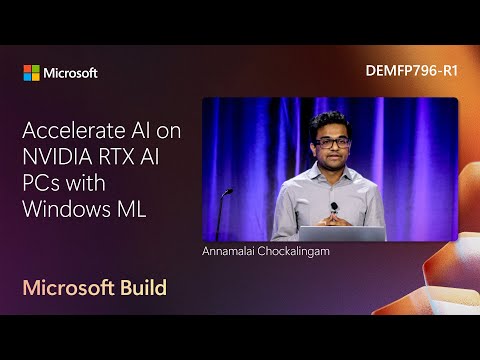 Accelerate AI on NVIDIA RTX AI PCs with Windows ML | DEMFP796