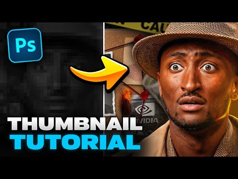 How To Design A VIRAL Thumbnail in Photoshop