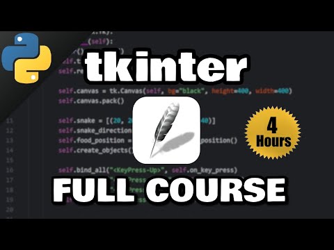 Python Tkinter Full Course for free 🐍