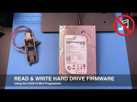 How to Read Write Hard Drive Computer BIOS Firmware to SPI Flash Memory w/ CH341a Programmer NoMusic