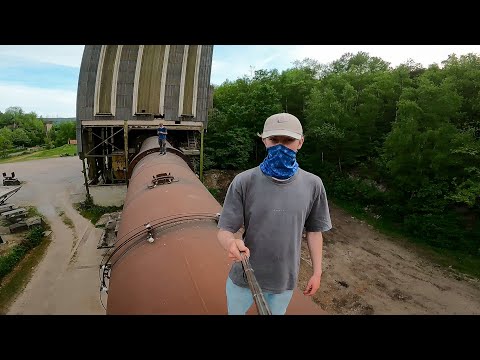 Journey to abandoned quarry // urbex trip - Belgium