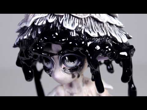 I made an INK CAP MUSHROOM and she's extra gooey!