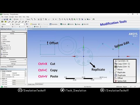 Modify Tools 2.0 | Ansys Design Modeler Tutorial | Lesson 5