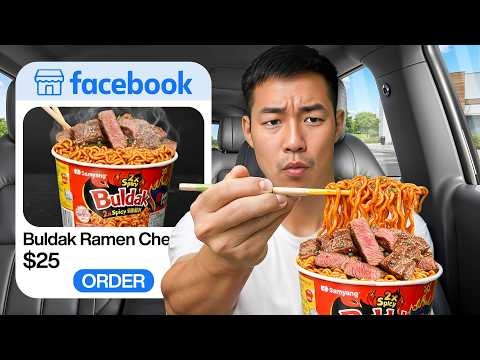I Tried "Food" from Facebook Marketplace
