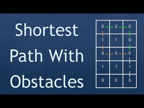Coding Interview Problem - Shortest Path With Obstacle Elimination