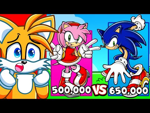 SONIC vs AMY Power Level Comparison
