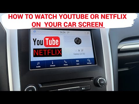 How to make a Computer on your Car Screen to watch YouTube, NETFLIX etc.