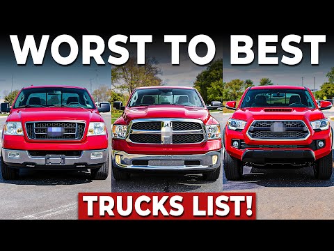 5 WORST and 7 BEST Trucks of All Time