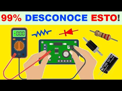 HOW TO MEASURE ELECTRONIC COMPONENTS ON THE BOARD!