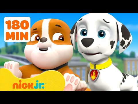 PAW Patrol Feels Big Feelings! w/ Marshall & Rubble 💗 180 Minutes | Nick Jr.