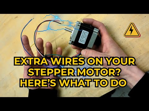 Figuring Out 6-Wire Stepper Motor Wiring (Without a Diagram!)