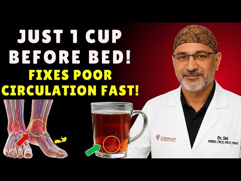 Over 60? Drink THIS to Increase Blood Flow in Legs Fast | Senior Health Tips