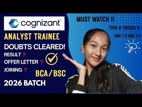 Cognizant Results Delay? REAL Reason Explained | Analyst Trainee Batch 2026 