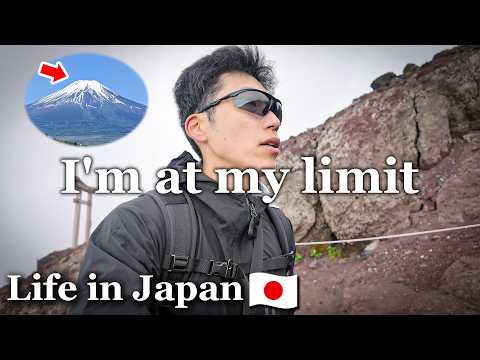[Vlog] The daily life of a single Japanese man 🇯🇵 | I climb Mt. Fuji | The best view | Japan vlog