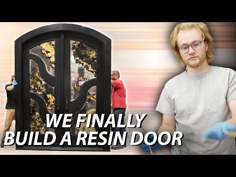 $50K Resin and Wood Exterior Door