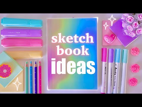 🌸 5 Ways to Fill Your Sketchbook \\ aesthetic, simple & cute 🌸