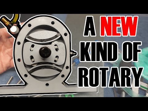 I Created a New Type of Rotary Engine and It Achieved Two Combustion Events Before Destroying Itself