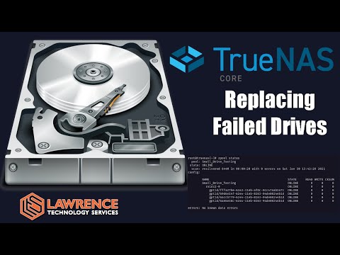 TrueNAS 12: Replacing Failed Drives