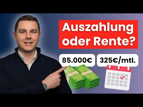 Viele verlieren Geld: Versicherung auszahlen lassen oder Rente?
