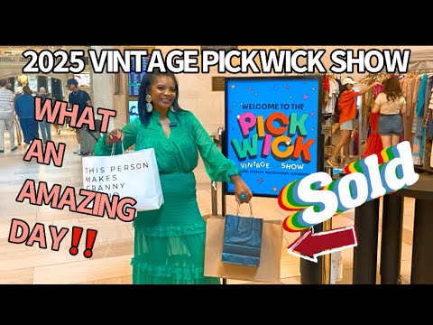 LETS GO to The PICKWICK VINTAGE SHOW‼️ GRAND CENTRAL NYC‼️ I Couldn’t RESIST Buying THIS‼️HOLY “COW”