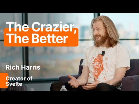 Svelte’s Creator Rich Harris on Rethinking Web Dev, Building Svelte & the Power of Tech Conferences