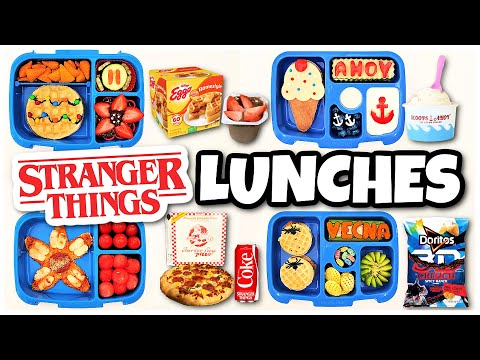 STRANGER THINGS Lunch Ideas | Bunches of Lunches