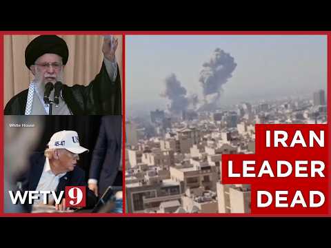 Iran confirms leader Khamenei dead, launches retaliation strikes as Trump vows more bombings