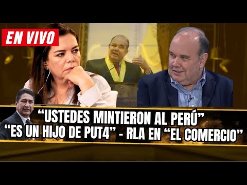 🚨 "PROBABLEMENTE ME M4TEN POR ESTO" | RLA en vivo para "El Comercio" | ¡8 MINISTERIOS EN 1!