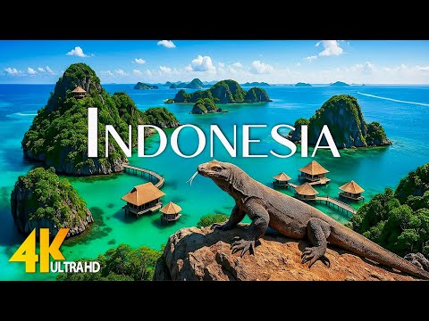 Indonesia (4K UHD) Stunning Footage - Drone Nature Film With Inspiring Cinematic Music