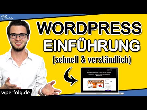 WordPress Einführung (2025): Grundlagen Sofort Verstehen ✅ Für Einsteiger ✅ Auf Deutsch / German