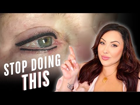 Over 40?  PLEASE STOP wearing your eyeliner like this... Do THIS instead