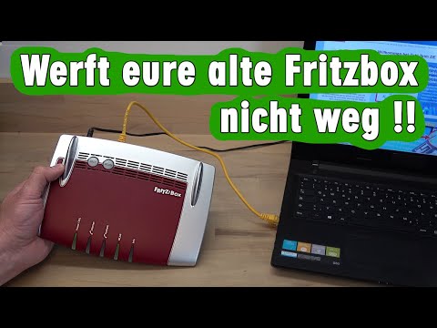 AVM Fritzbox als WLAN Repeater benutzen + Access Point ohne Kabel Einrichtung ganz einfach