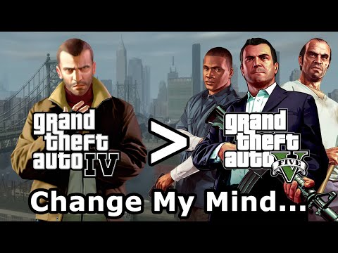 GTA 4 is better than GTA 5... change my mind
