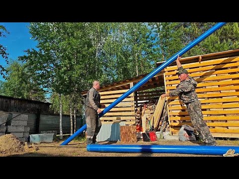 Do-it-yourself well drilling. How to identify an aquifer without iron? Found clean water!