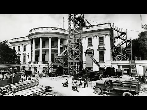 How the White House was Built🇺🇸:  Impossible Construction Techniques And Did It Survive Destruction?