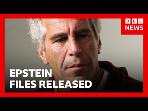 Epstein files released - thousands of documents now on US Justice Dept website | BBC News