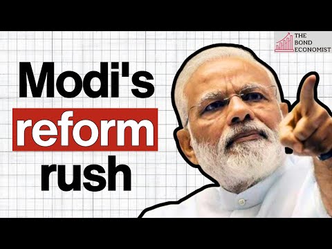 Modi’s Reform Rush | Indian Economy back on Radar: Nuclear, Labour, Insurance, GST, Rural Employment