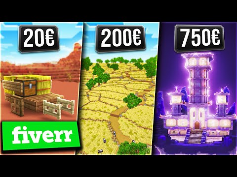 Ich kaufe MINECRAFT MAPS für 20€, 100€, 200€ und 750€